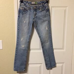 Aeropostale junior Kayla skinny jeans size 0